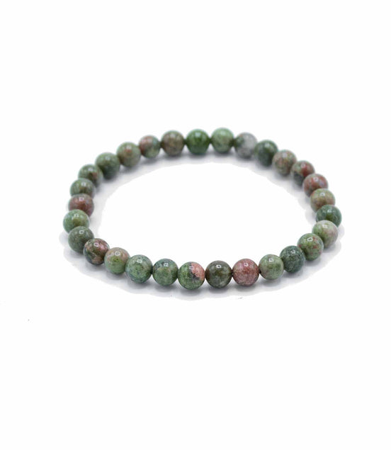 Gemstone Manifestation Bracelet – Green Jasper Growth