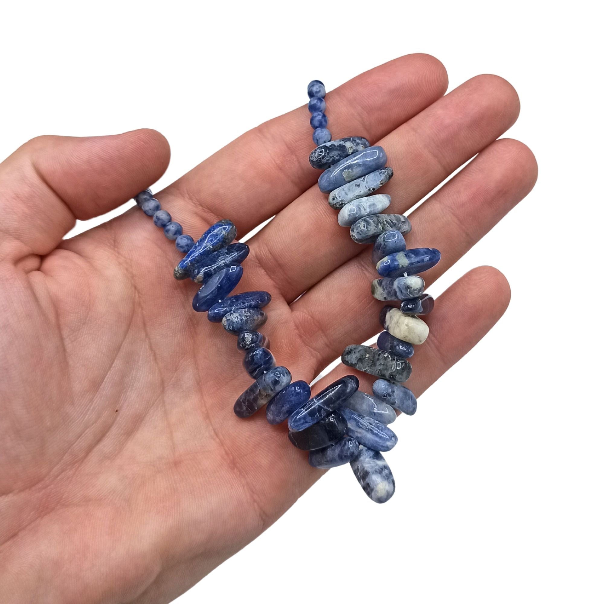 Sodalite Gemstone Necklace – Longstone Design