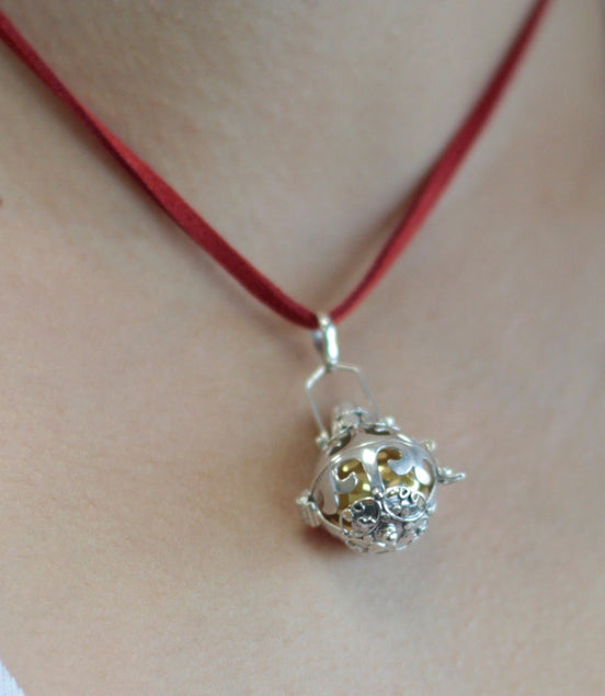 Silver Angel Bell – Magic – 18mm