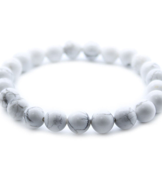 Power Bracelet – White Jasper Natural Gemstone