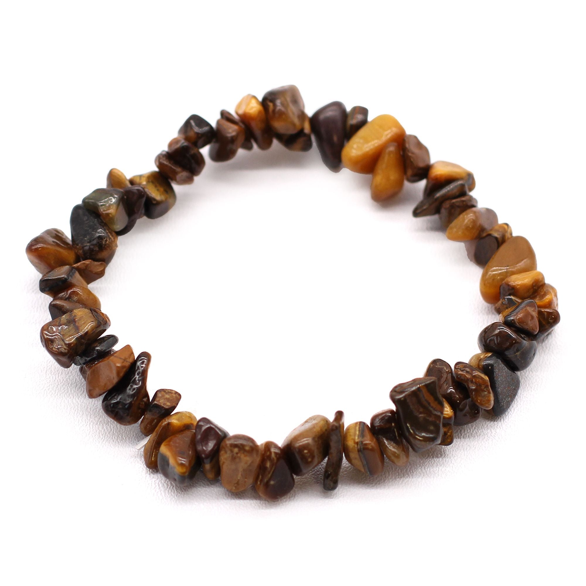 Tiger Eye Chipstone Bracelet – Protective Natural Stone