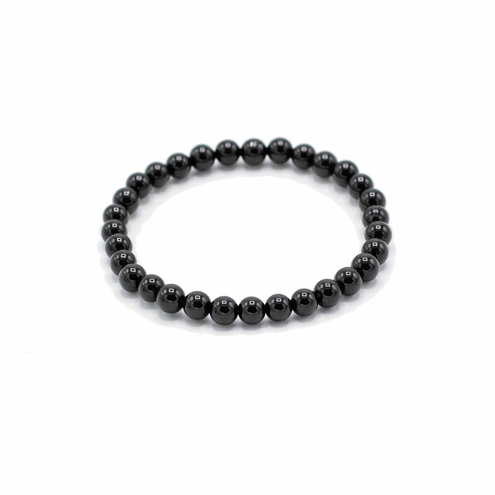 Gemstone Manifestation Bracelet – Black Agate Protection