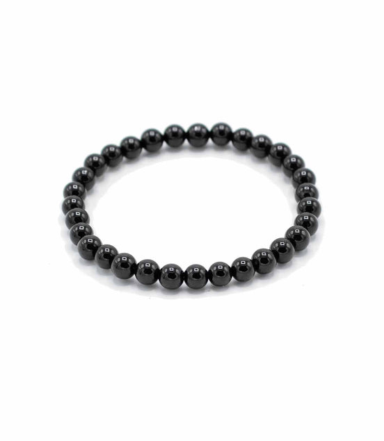 Gemstone Manifestation Bracelet – Black Agate Protection