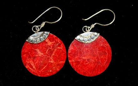 925 Silver Earrings – Classic Disc
