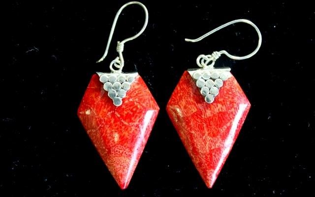 925 Silver Earrings – Grapes