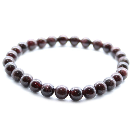Power Bracelet – Blood Garnet Natural Gemstone