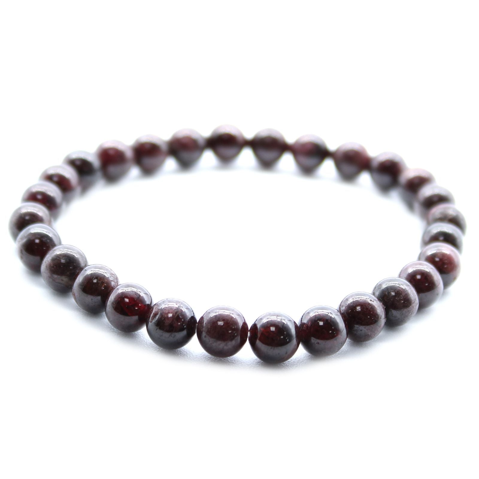 Power Bracelet – Blood Garnet Natural Gemstone