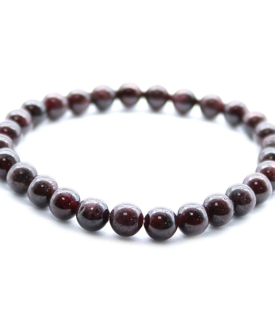 Power Bracelet – Blood Garnet Natural Gemstone