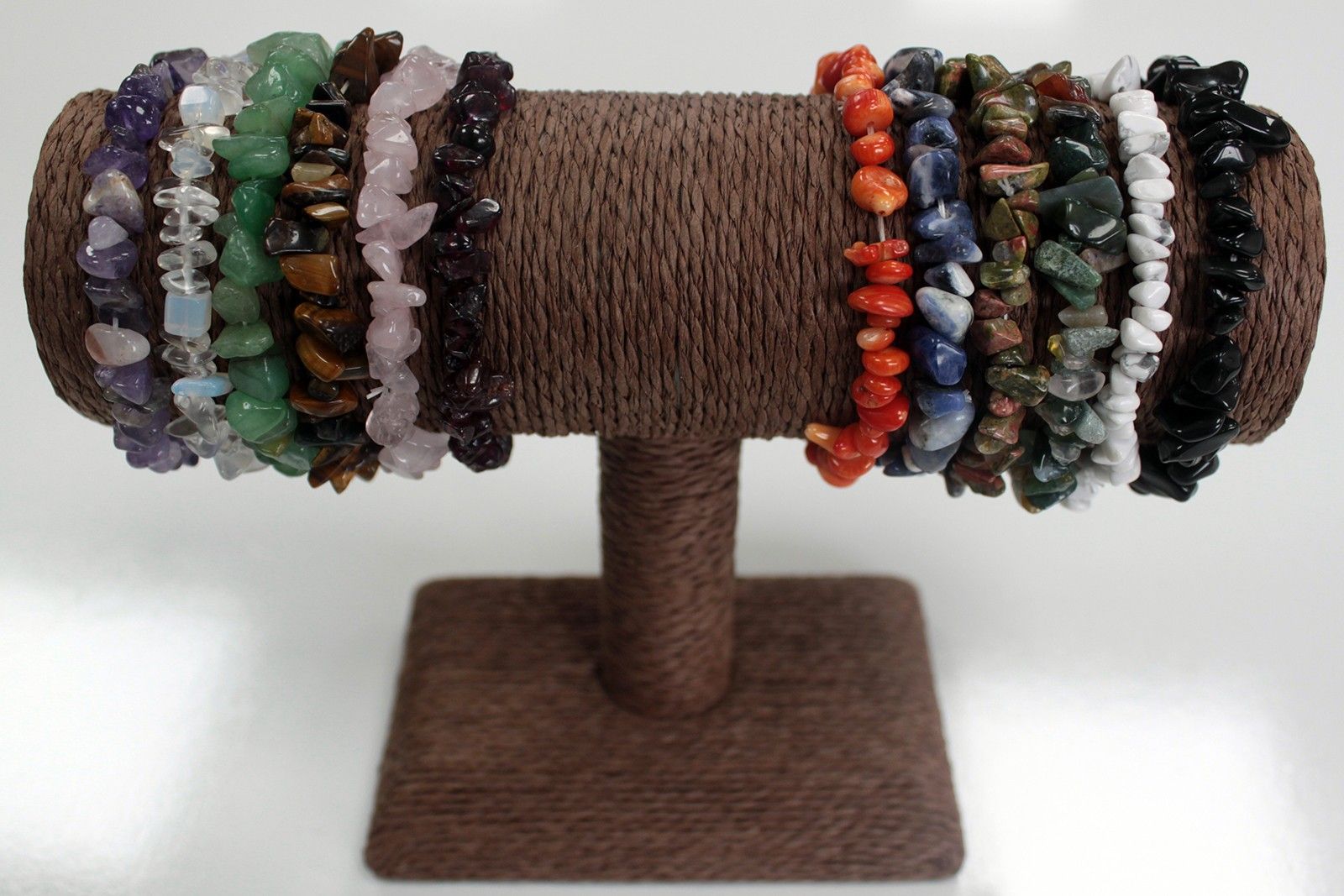 Black Agate Chipstone Bracelet – Protective Natural Stone