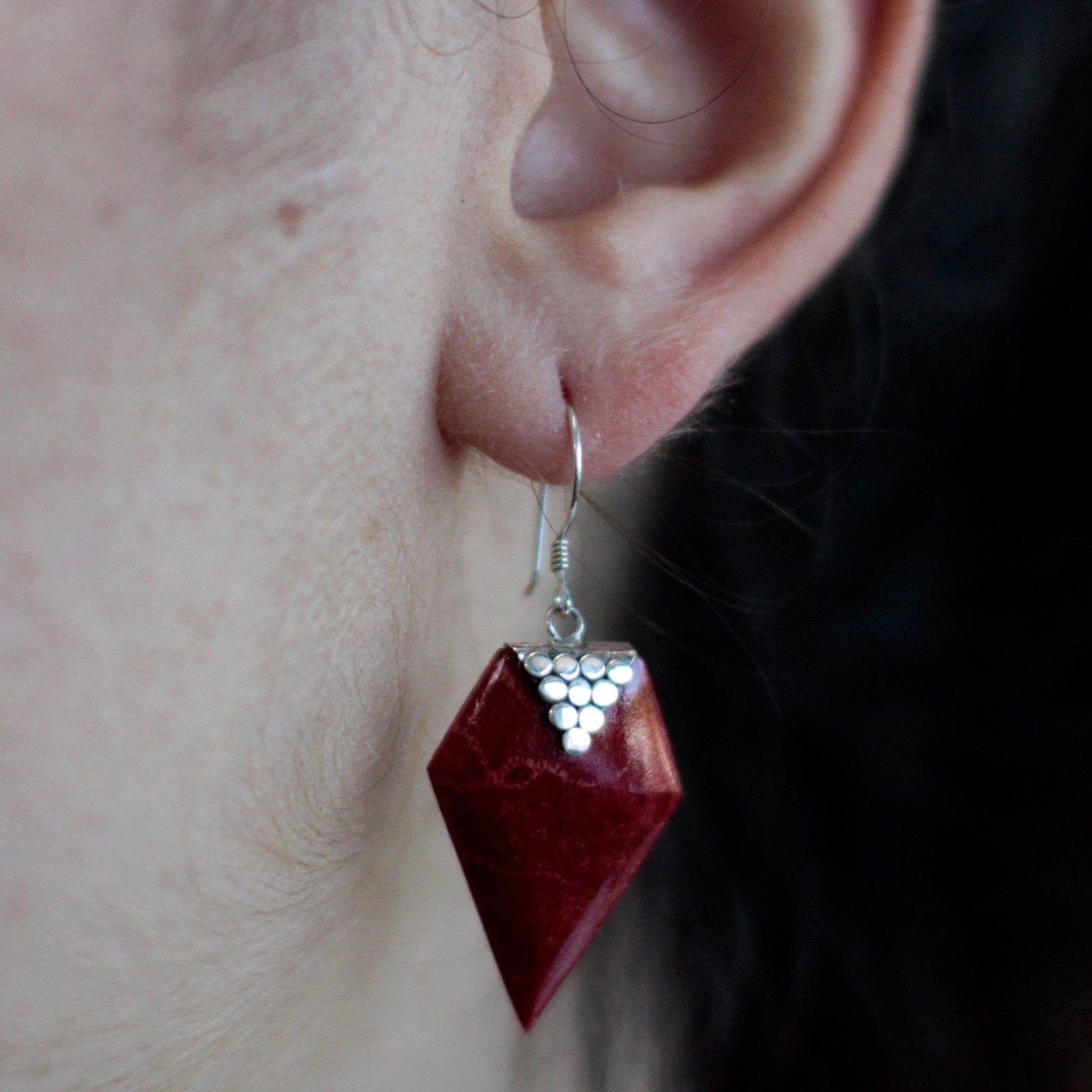 925 Silver Earrings – Grapes
