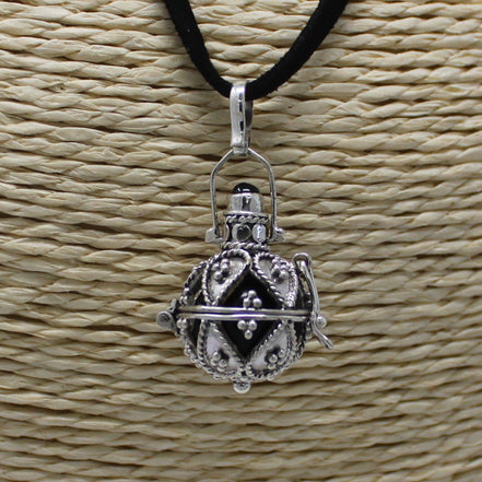 Silver Angel Bell – Darkness – 16mm