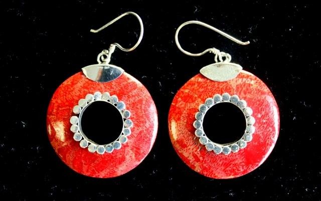 925 Silver Earrings – Do-nuts