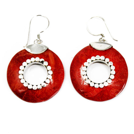 925 Silver Earrings – Do-nuts