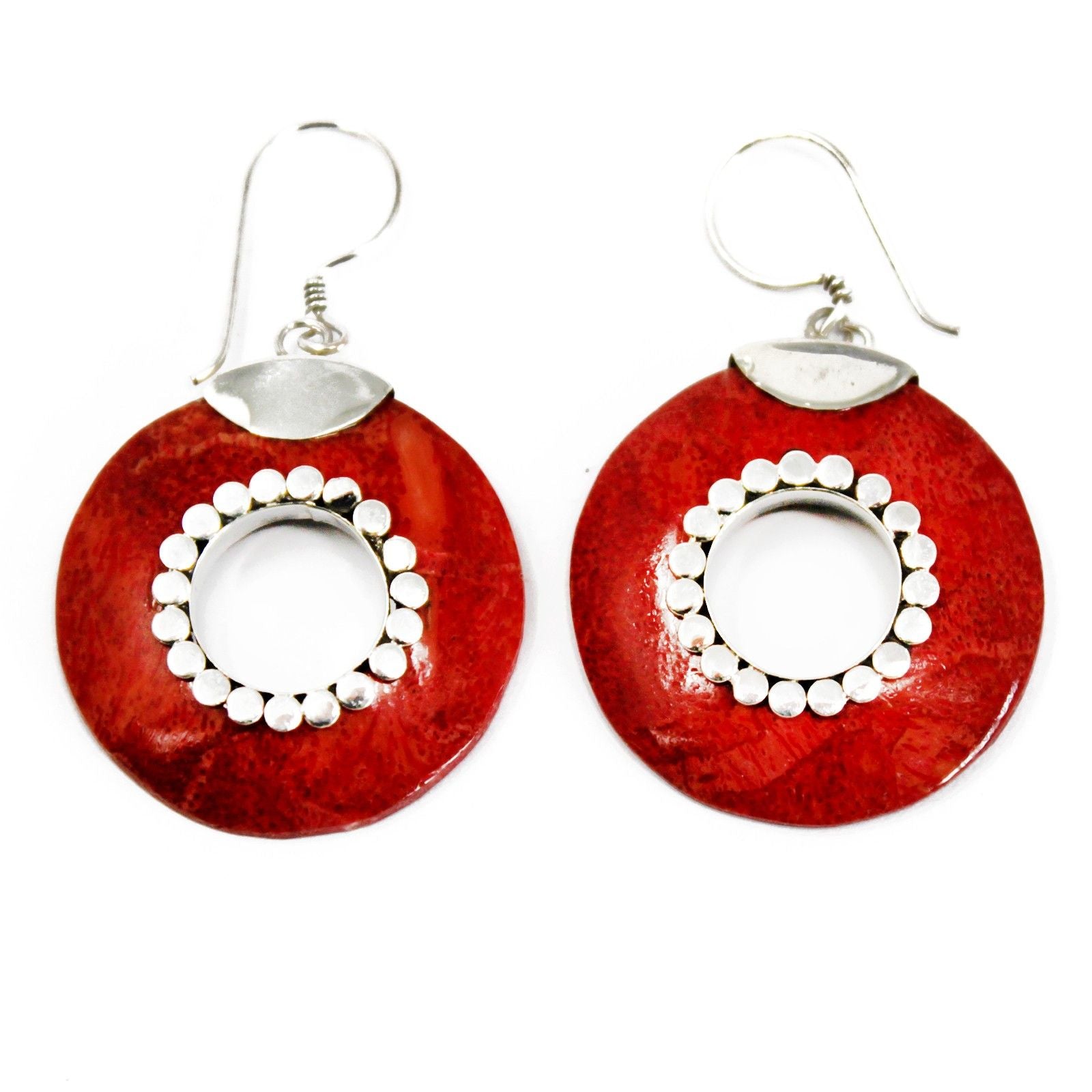 925 Silver Earrings – Do-nuts
