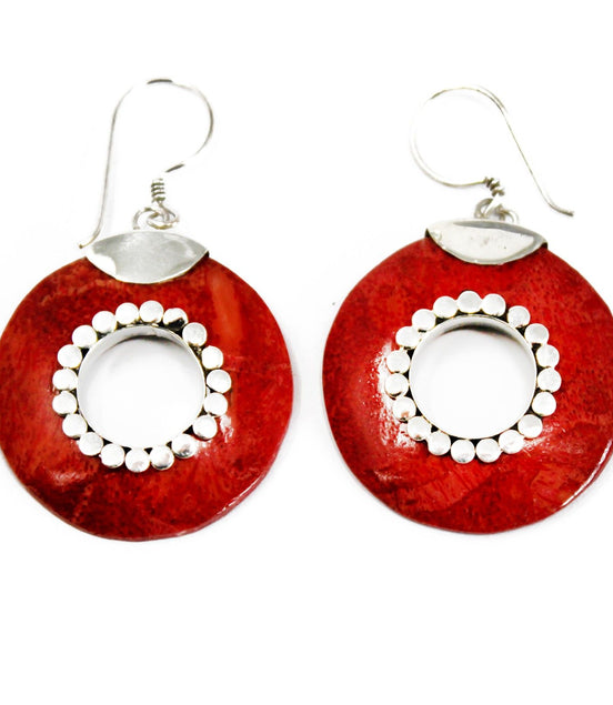 925 Silver Earrings – Do-nuts