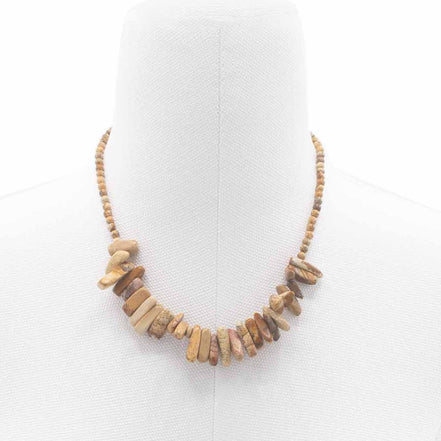 Map Stone Gemstone Necklace – Longstone Design