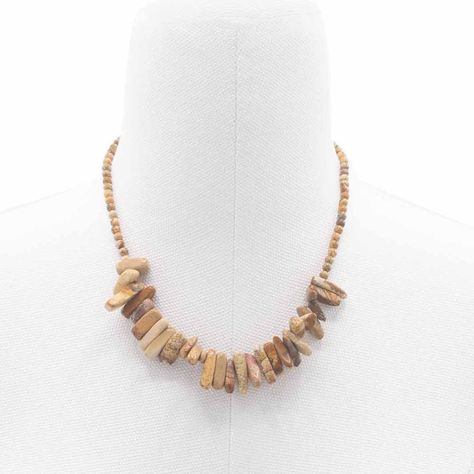 Map Stone Gemstone Necklace – Longstone Design