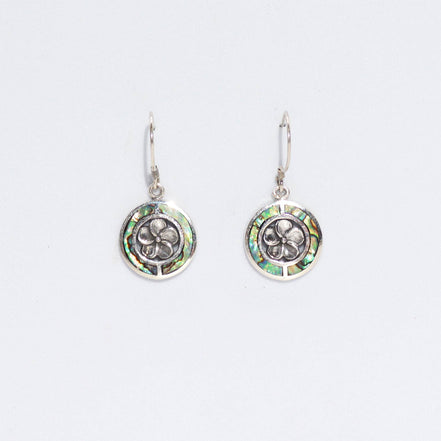 Silver Earrings for Women – Frangipani Abalone