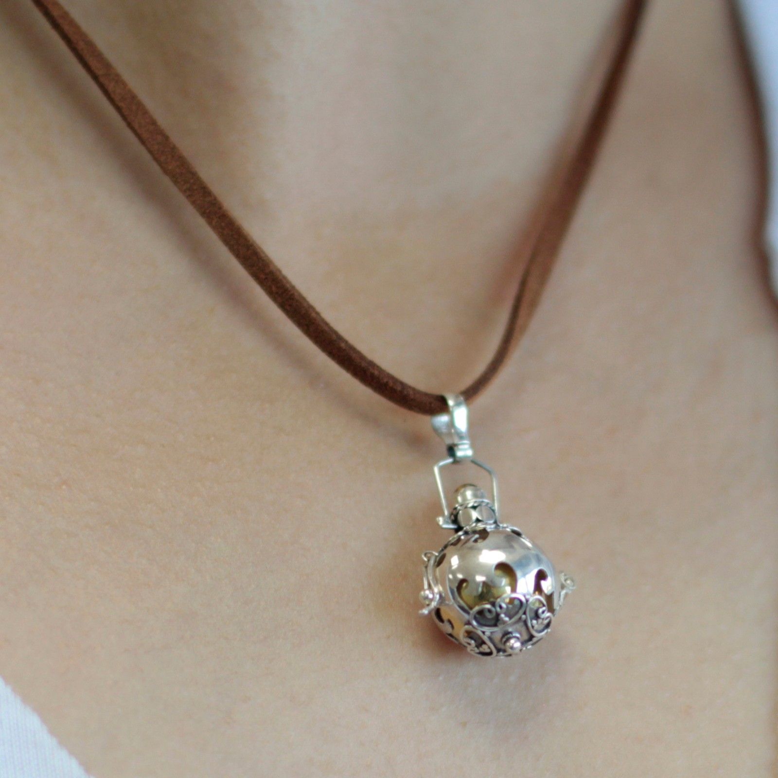 Silver Angel Bell – Protection – 16mm