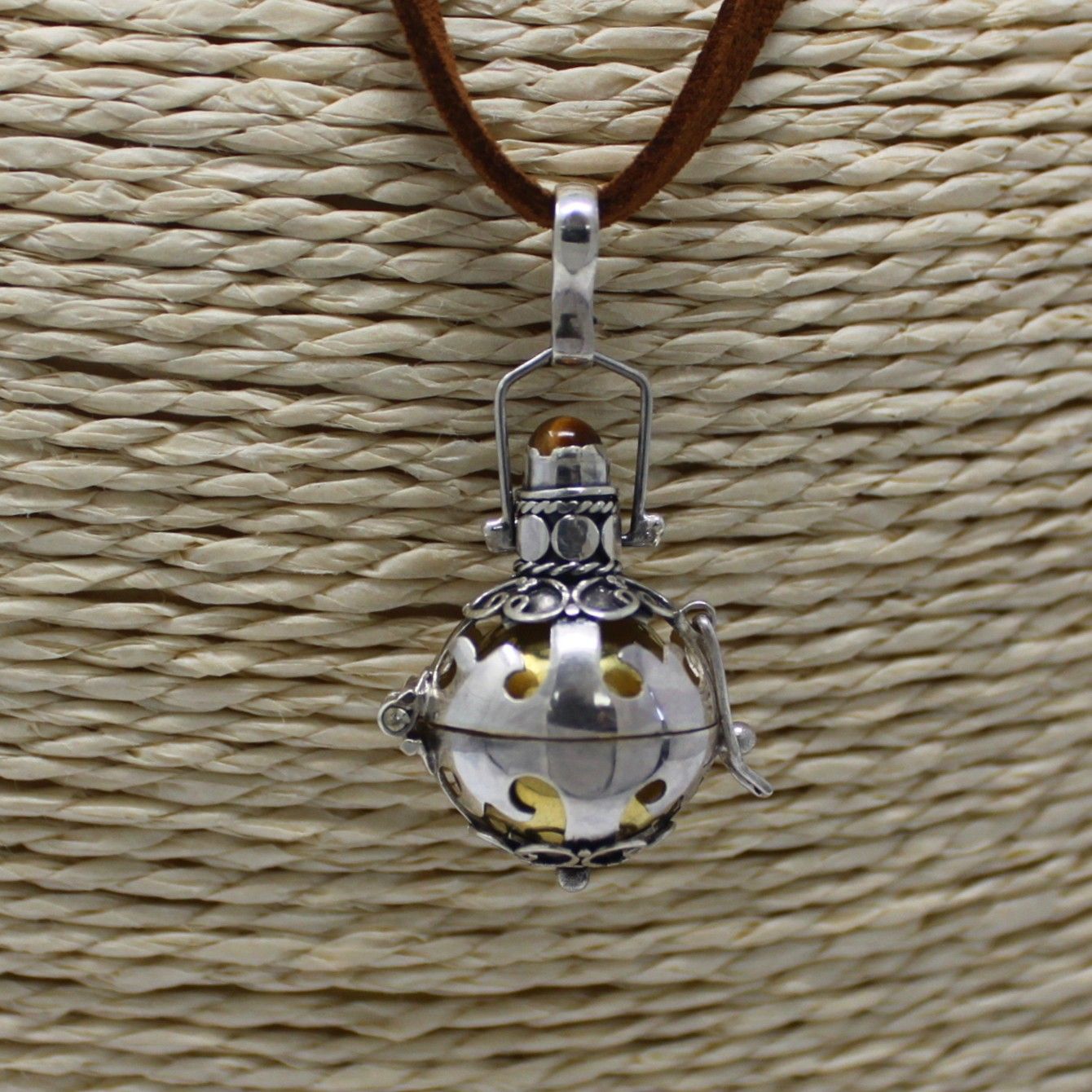 Silver Angel Bell – Protection – 16mm