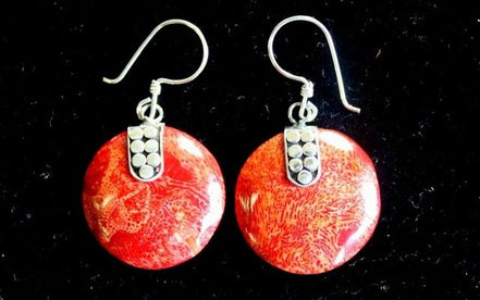 925 Silver Earrings – Disc Disc Décor