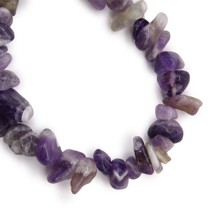 Amethyst Chipstone Bracelet – Calming Healing Stone